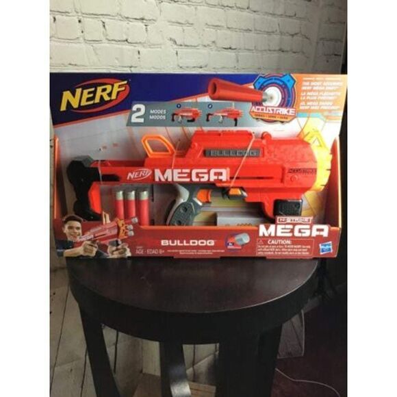 NERF Accustrike Mega Bulldog Toy. NIB - Picture 2 of 4